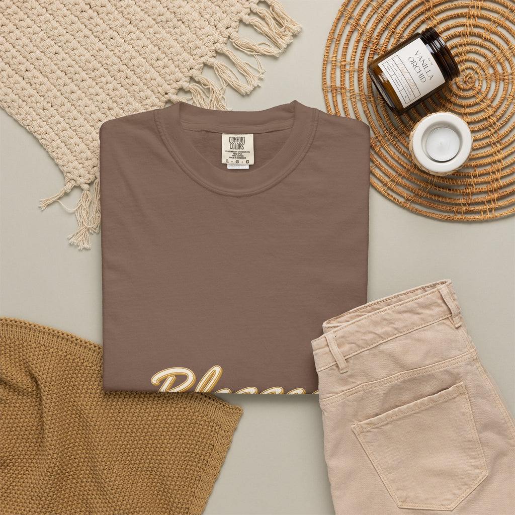 Blessed — Brush Sign Hand Tee — Talitha Thread Co.