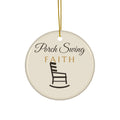 Porch Swing Faith Ornament