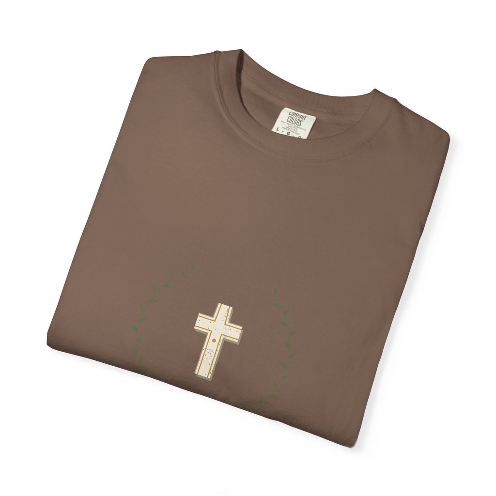 Cross & Wreath Tee — Talitha Thread Co.