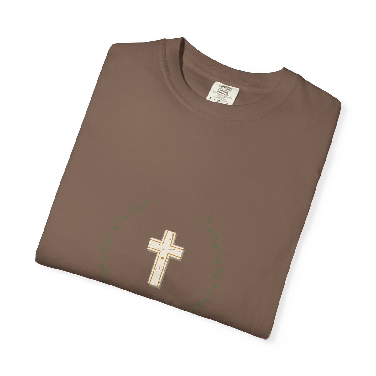 Cross & Wreath Tee — Talitha Thread Co.