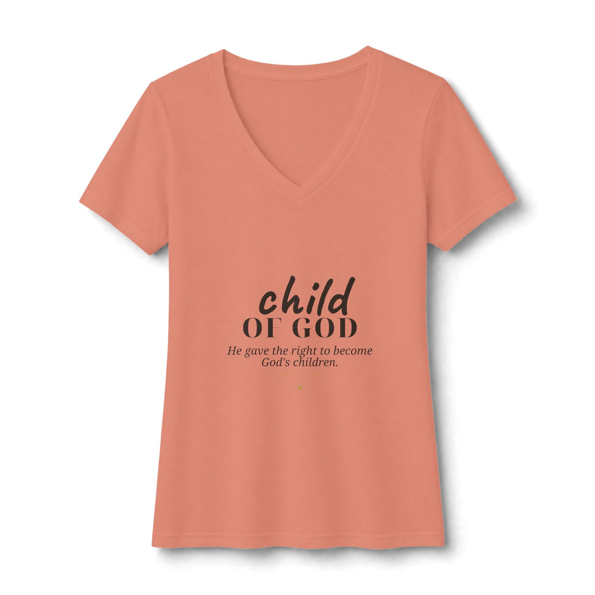 Child Of God V-Neck Tee — Talitha Thread Co.