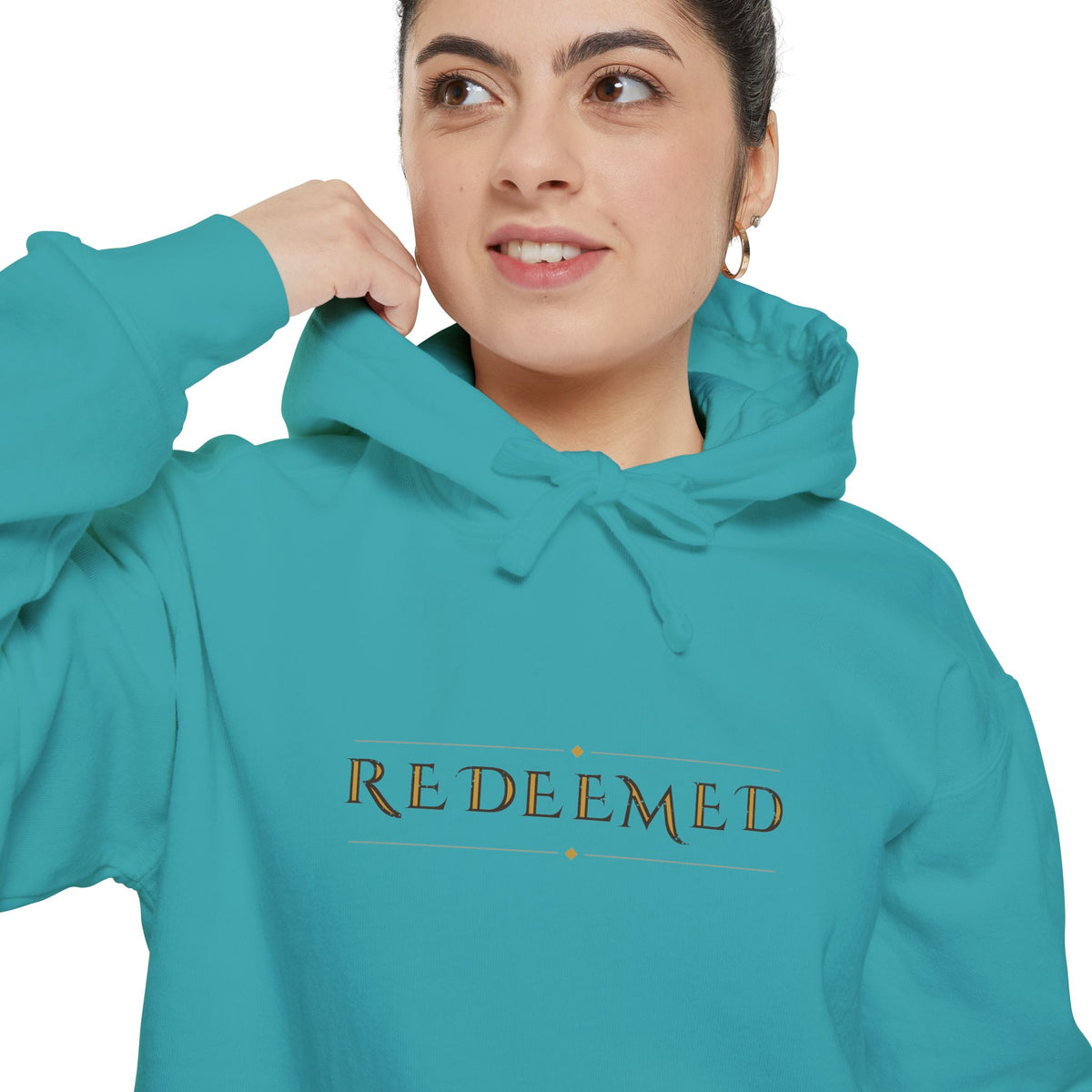 Redeemed Hoodie — faith apparel by Talitha Thread Co.