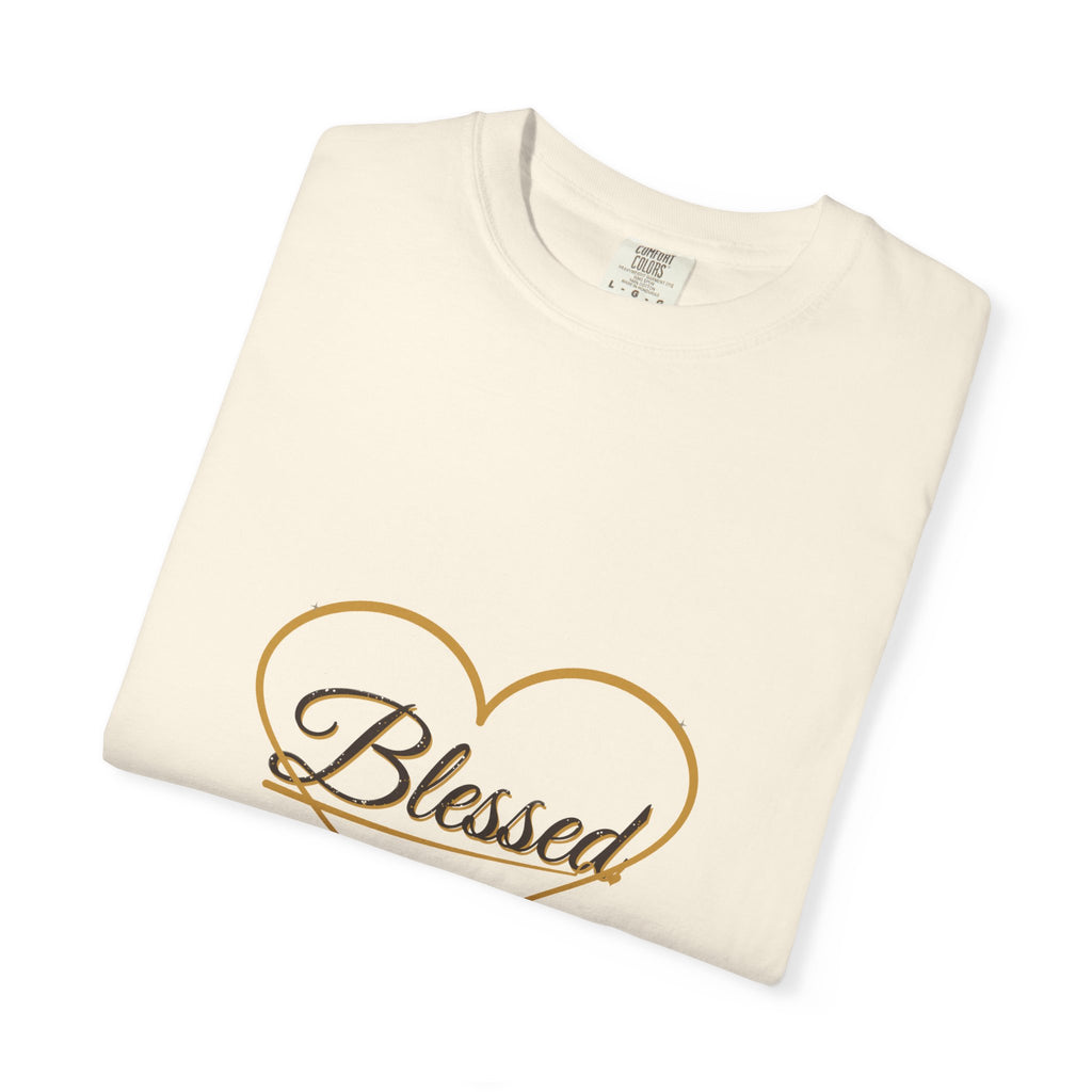 Blessed — Heart Script Tee — Talitha Thread Co.