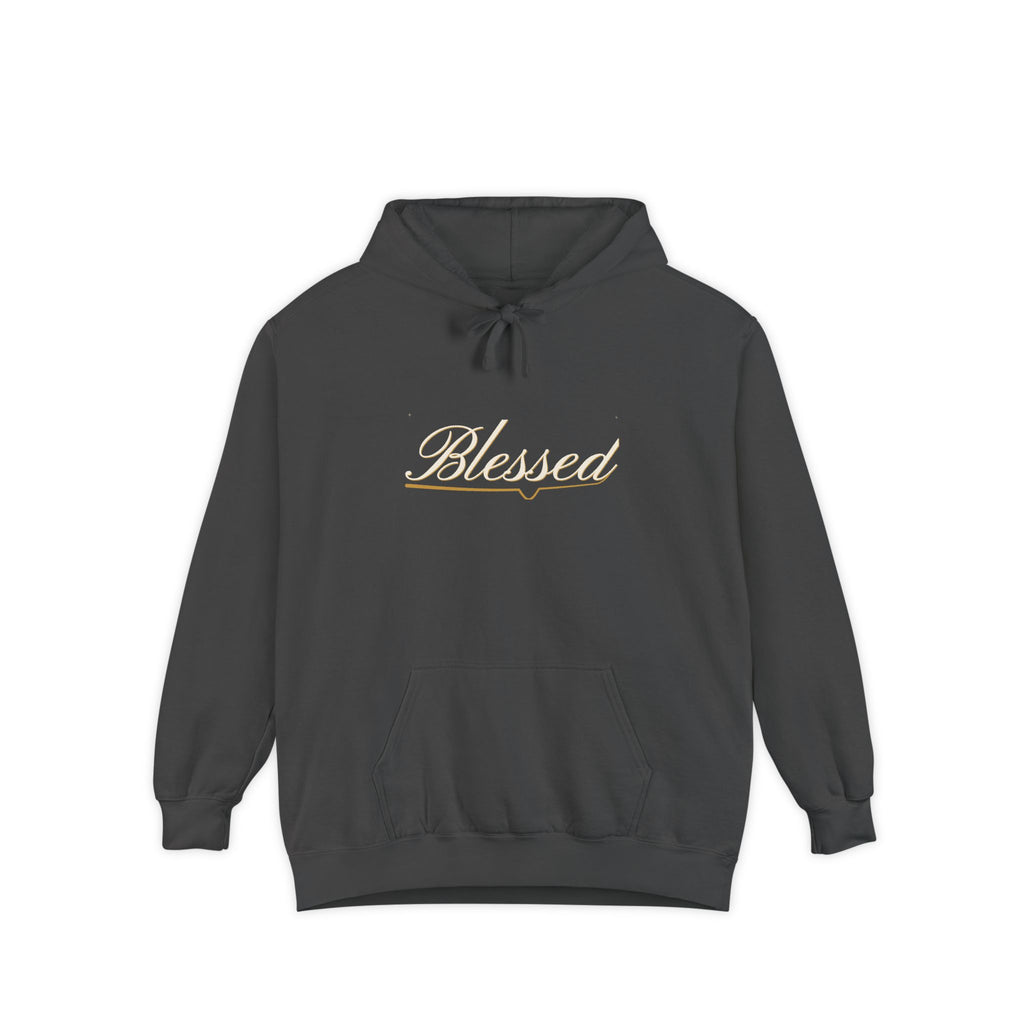 Blessed — Copperplate Hand Hoodie — faith apparel by Talitha Thread Co.