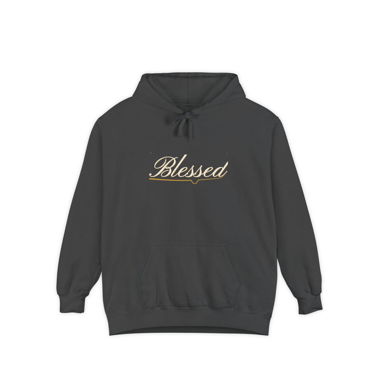 Blessed — Copperplate Hand Hoodie — faith apparel by Talitha Thread Co.
