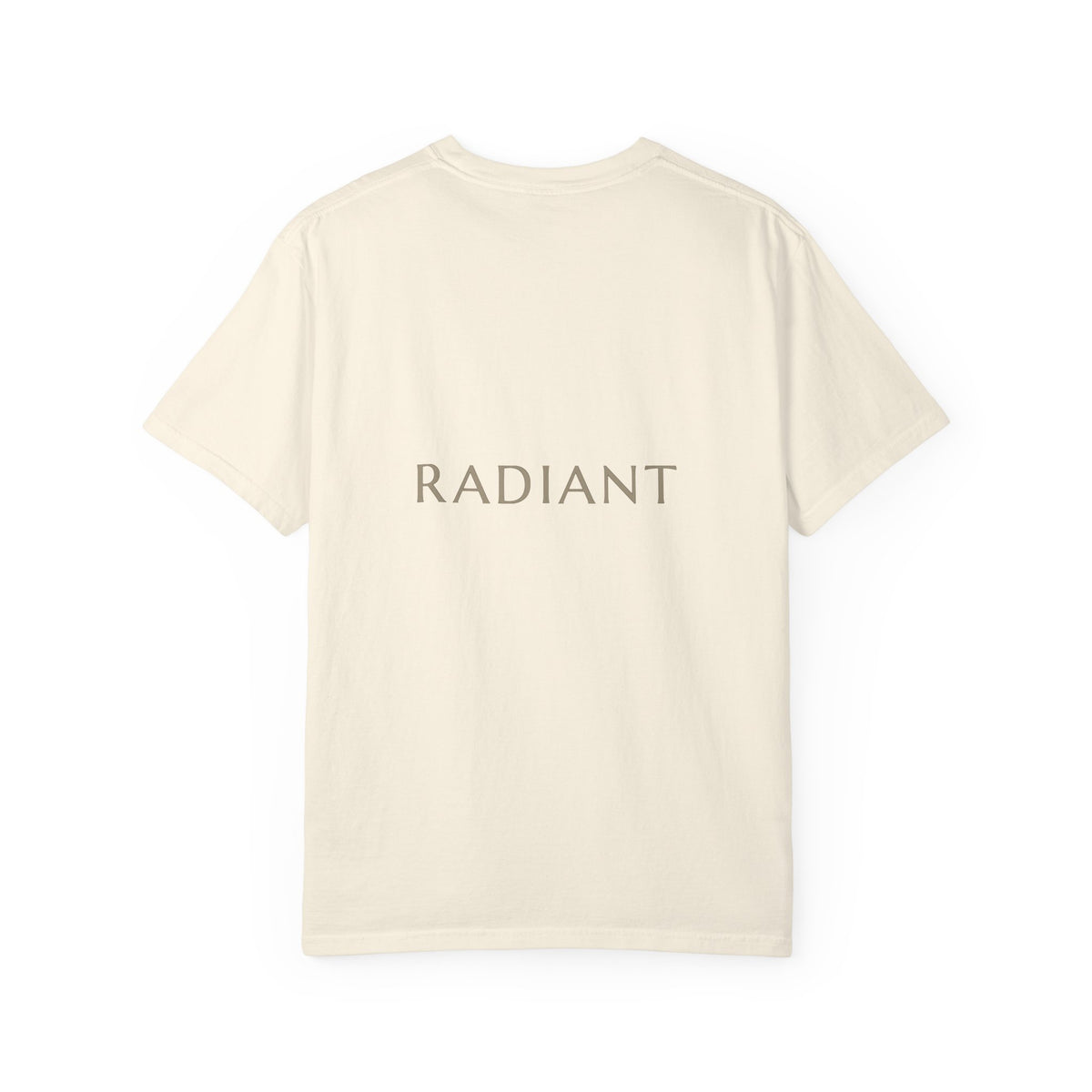 Radiant Combo Tee (Back Print + Chest Hit) — Talitha Thread Co.