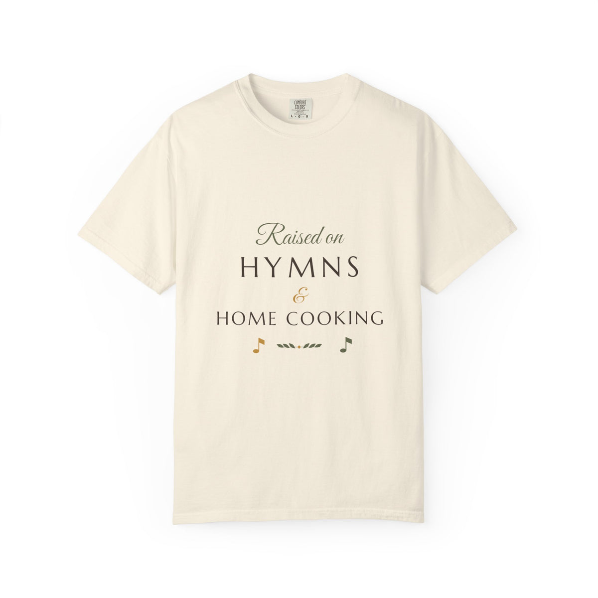 Southern Soul — Raised on Hymns & Home Cooking Tee — Talitha Thread Co.
