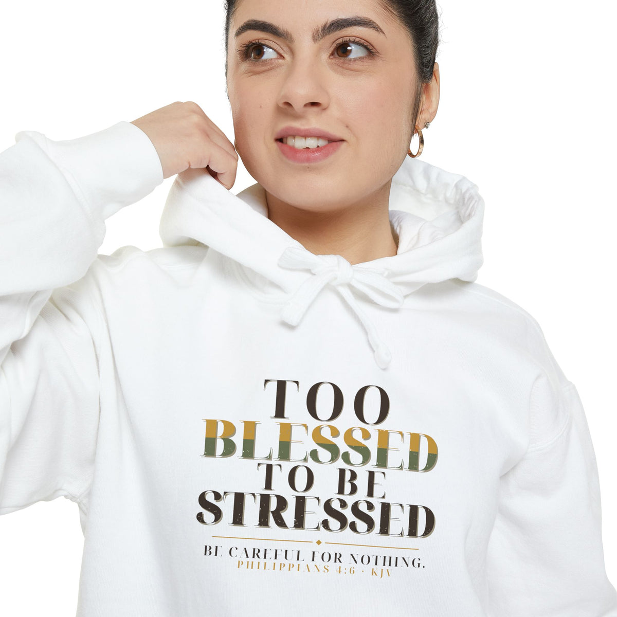 Serif Statement Hoodie — Talitha Thread Co.