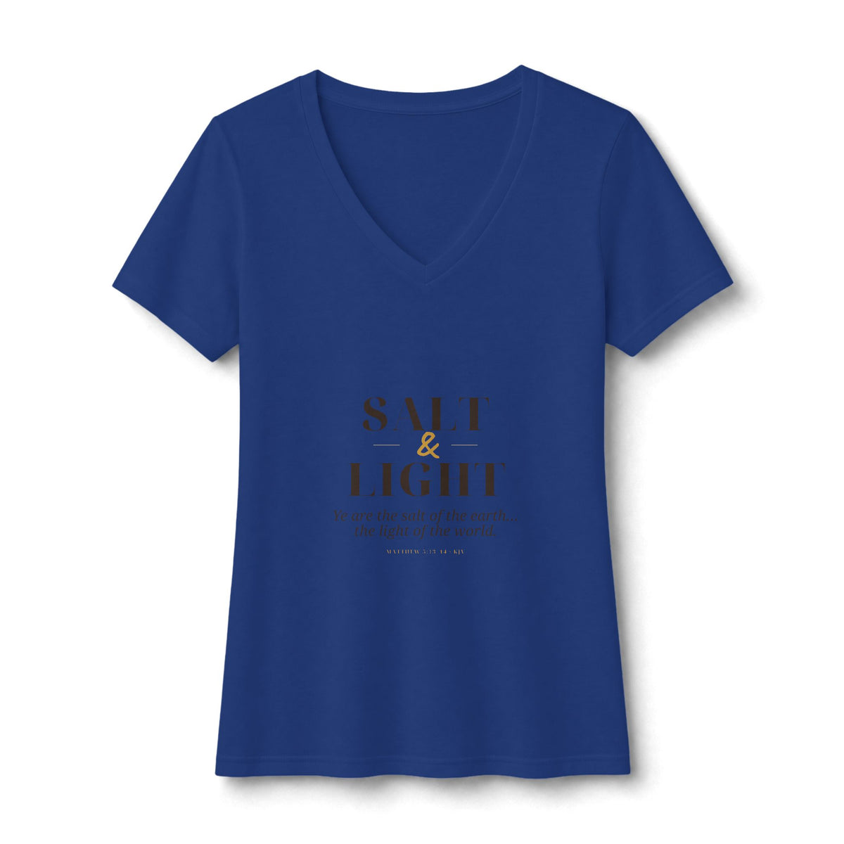 Salt & Light V-Neck Tee — Talitha Thread Co.