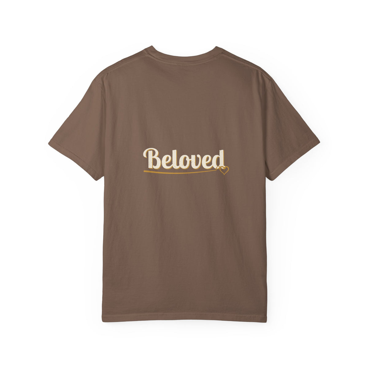Beloved Combo Tee (Back Print + Chest Hit) — Talitha Thread Co.