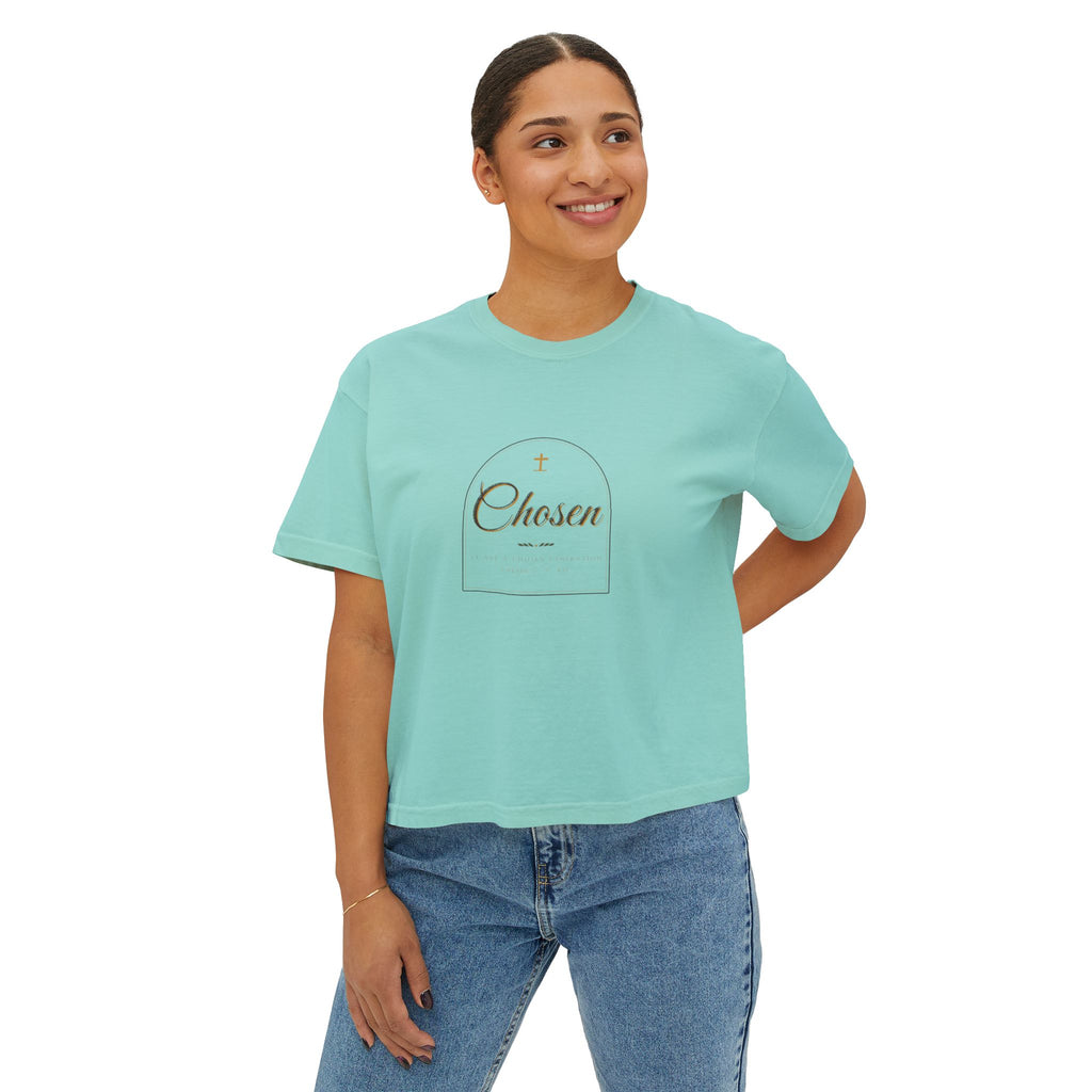 Chosen Women's Boxy Tee — Talitha Thread Co.