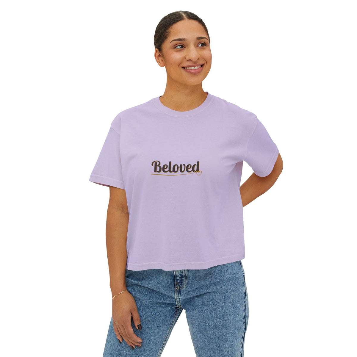 Beloved Women's Boxy Tee — Talitha Thread Co.