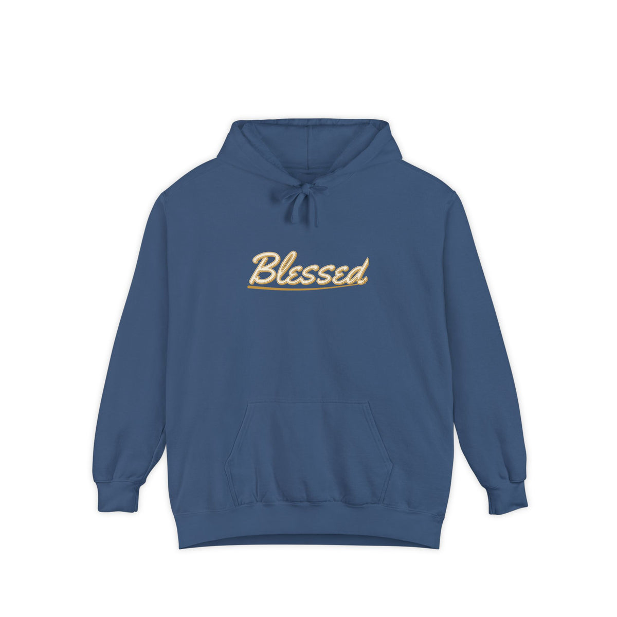 Blessed — Brush Sign Hand Hoodie — faith apparel by Talitha Thread Co.