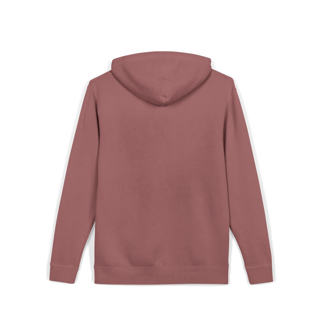 Blessed — Heart Script Pigment-Dyed Hoodie — Talitha Thread Co.
