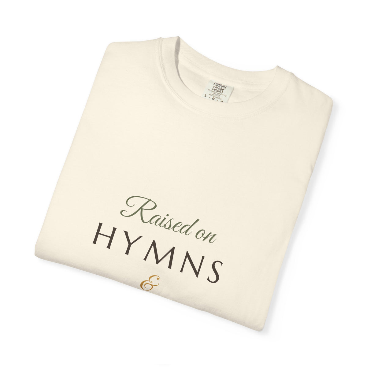 Southern Soul — Raised on Hymns & Home Cooking Tee — Talitha Thread Co.