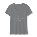 Walk By Faith V-Neck Tee — Talitha Thread Co.