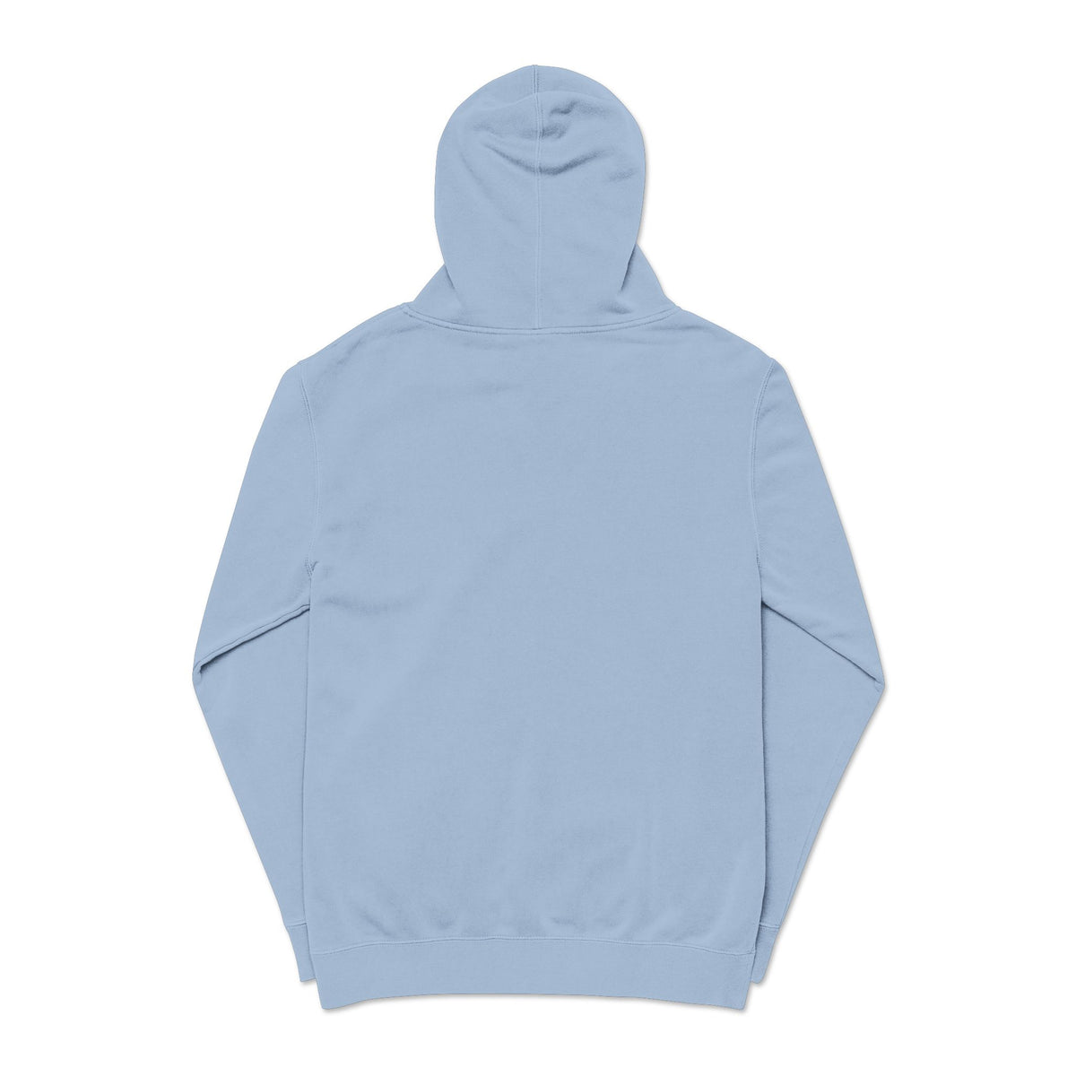 Blessed — Heart Script Pigment-Dyed Hoodie — Talitha Thread Co.