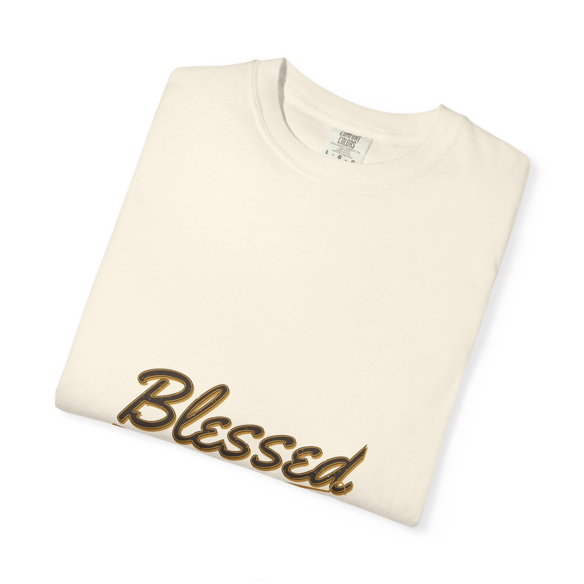 Blessed — Brush Sign Hand Tee — Talitha Thread Co.