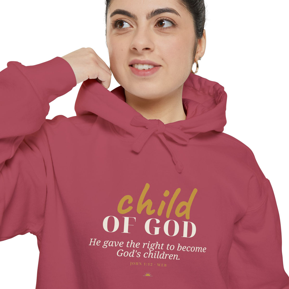 Child Of God Hoodie — faith apparel by Talitha Thread Co.