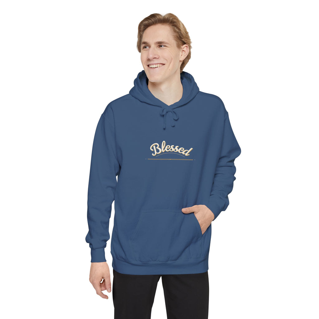 Blessed — Arched Hand Hoodie — faith apparel by Talitha Thread Co.