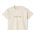 Radiant Women's Boxy Tee — Talitha Thread Co.