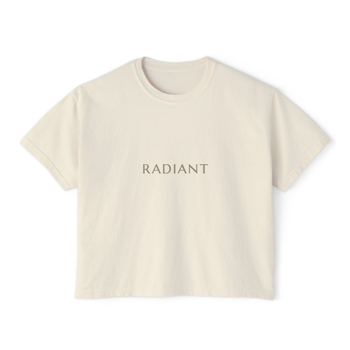 Radiant Women's Boxy Tee — Talitha Thread Co.
