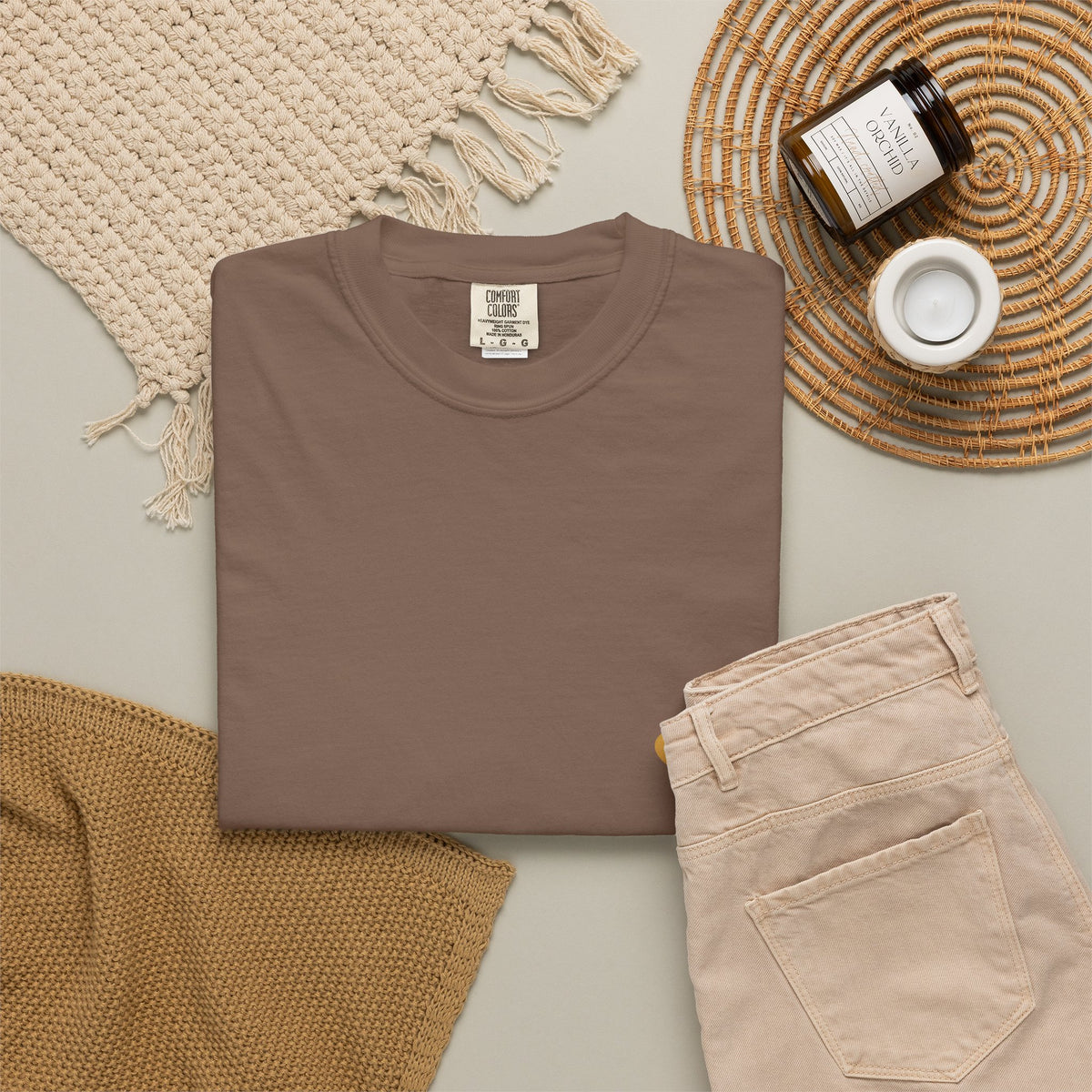 Grace Combo Tee (Back Print + Chest Hit) — Talitha Thread Co.