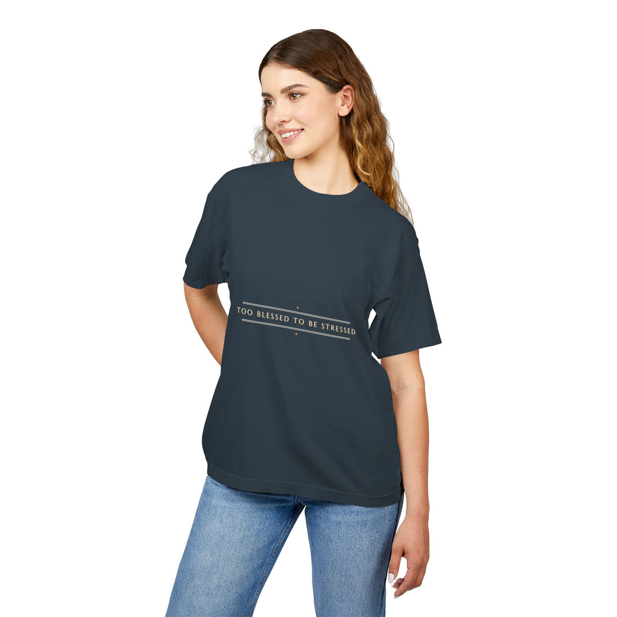 Small-Caps One-Liner Heavyweight Tee — Talitha Thread Co.