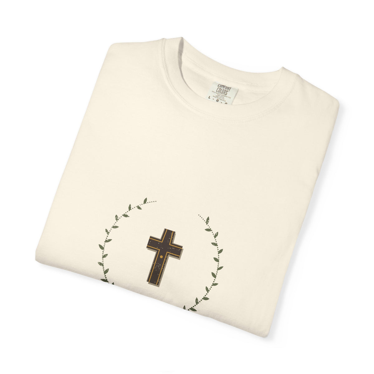 Cross & Wreath Tee — Talitha Thread Co.