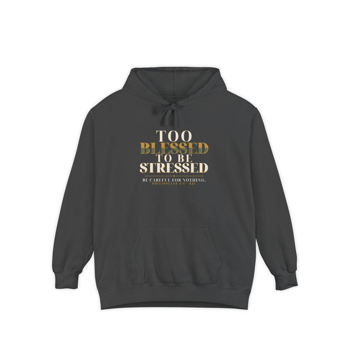 Serif Statement Hoodie — Talitha Thread Co.