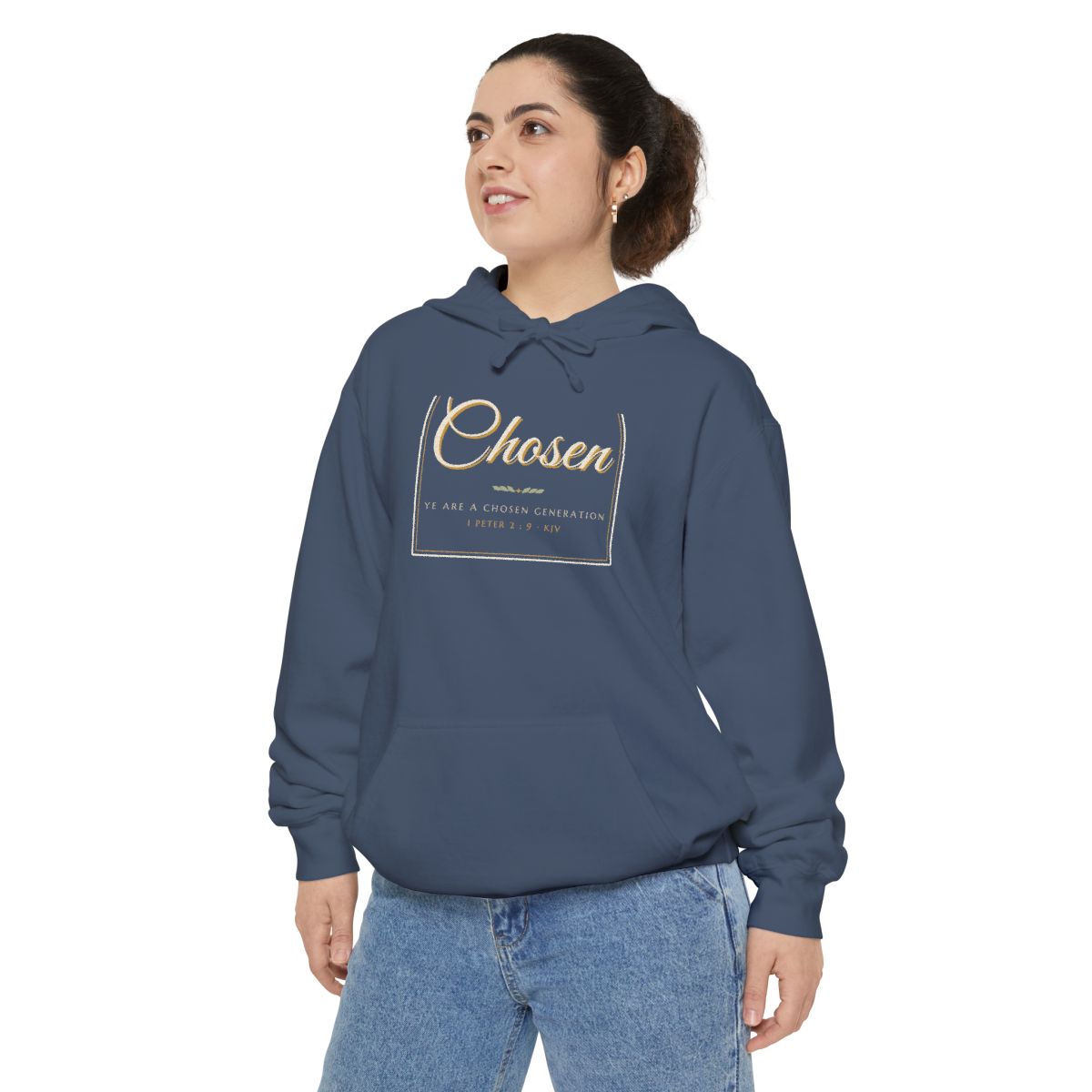 Chosen Hoodie — faith apparel by Talitha Thread Co.