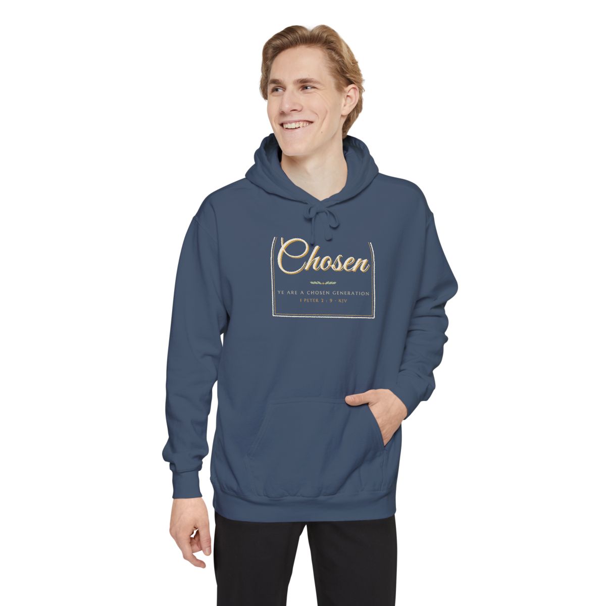 Chosen Hoodie — faith apparel by Talitha Thread Co.