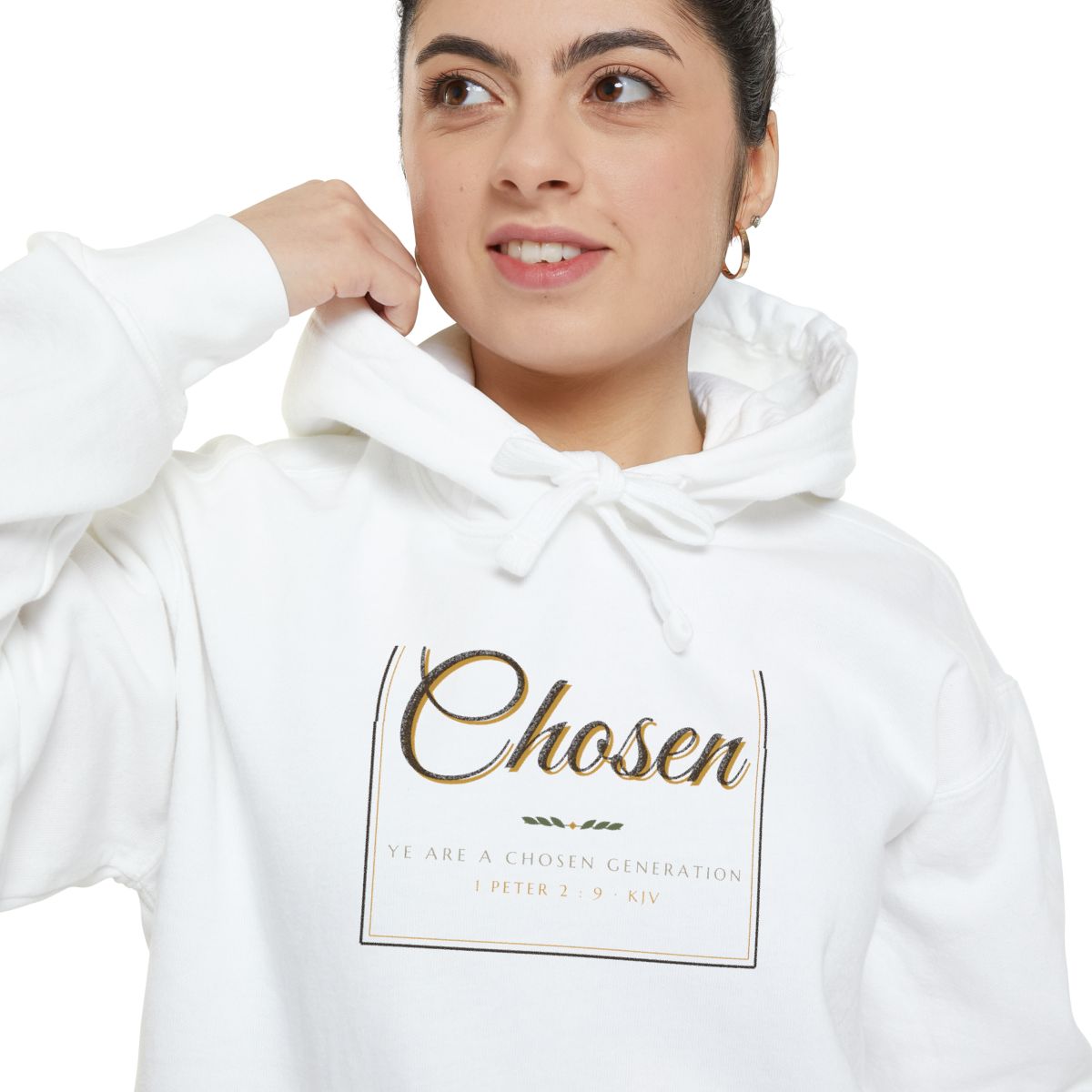 Chosen Hoodie — faith apparel by Talitha Thread Co.