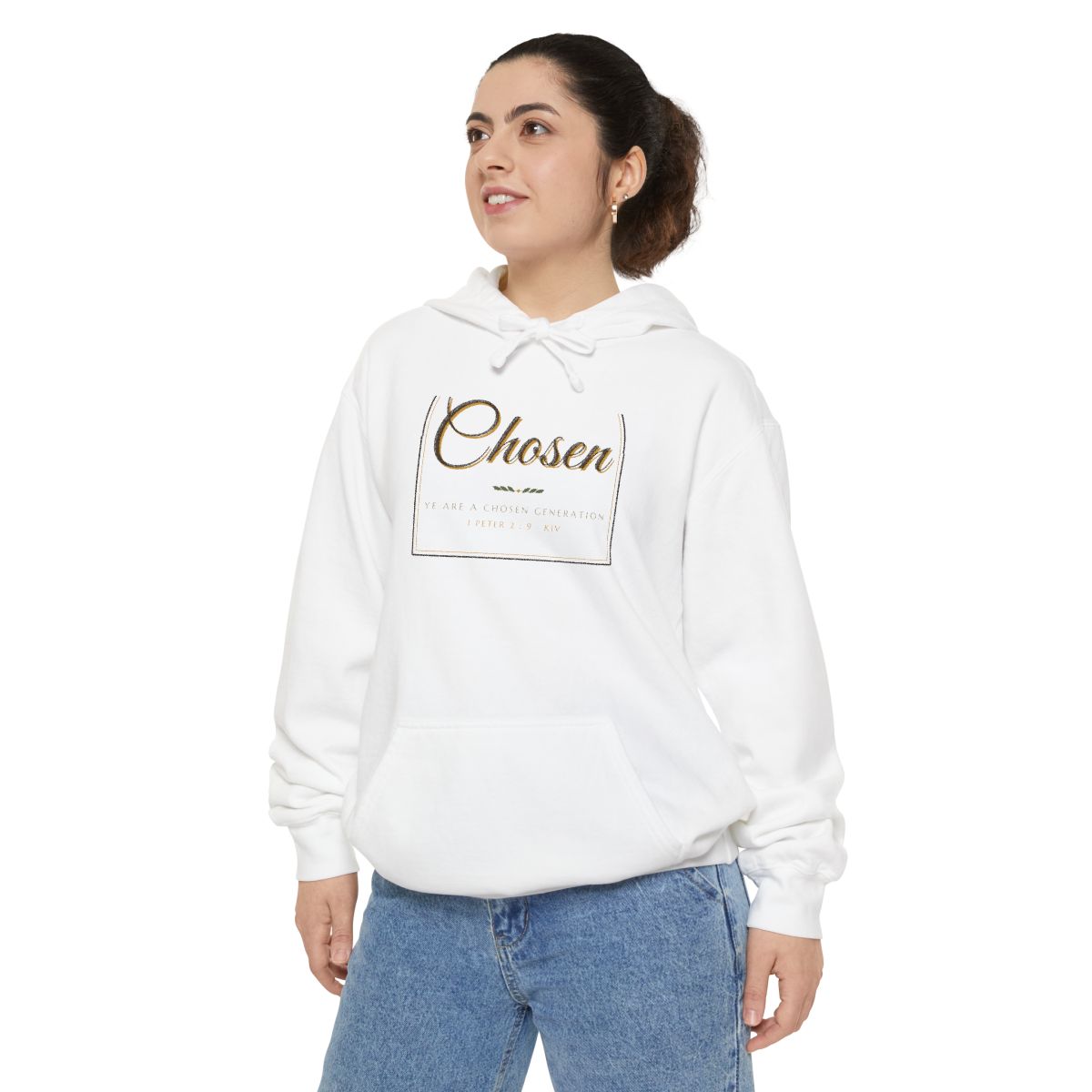 Chosen Hoodie — faith apparel by Talitha Thread Co.